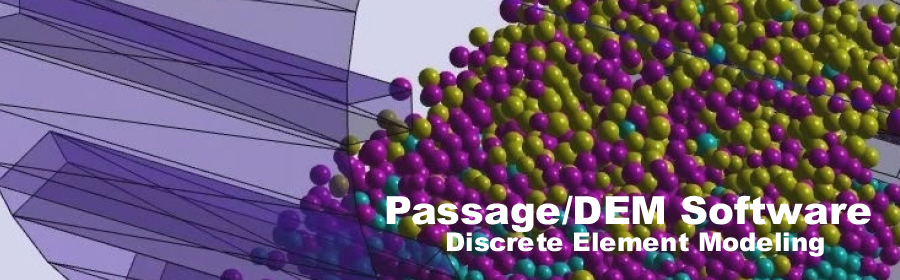 Passage DEM coupled with 3D Flow 